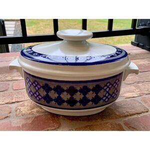 Vintage Royal Dalton Tangier Oval Casserole Dish 2 1/4 Quart.